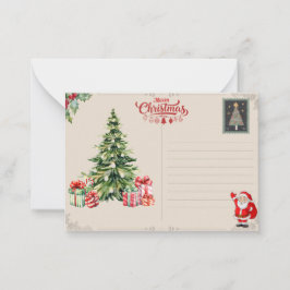 Tarjeta Pequeña Personalized Christmas Card – Custom Holiday