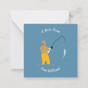 Tarjeta Pequeña Pesca