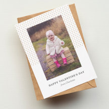 Petite Hearts Photo Valentine