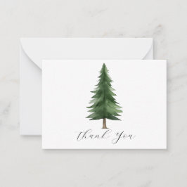 Tarjeta Pequeña Pines Gracias
