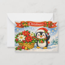 Pingüino de Navidad★