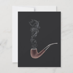 Tarjeta Pequeña Pipa de humo