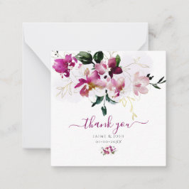 Tarjeta Pequeña PixDezines Acuarela Dulce Cerezo Rojo