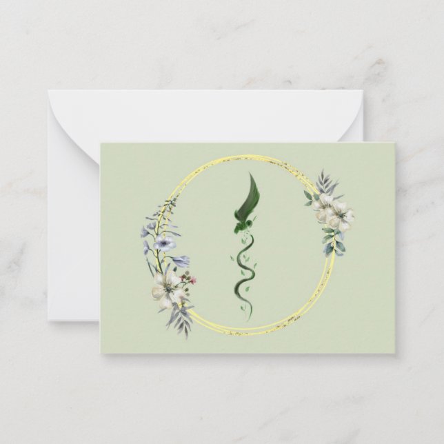 Tarjeta pequeña plana (Anverso)