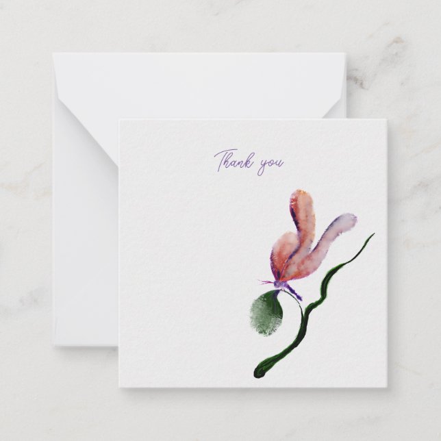 Tarjeta pequeña plana (Anverso)