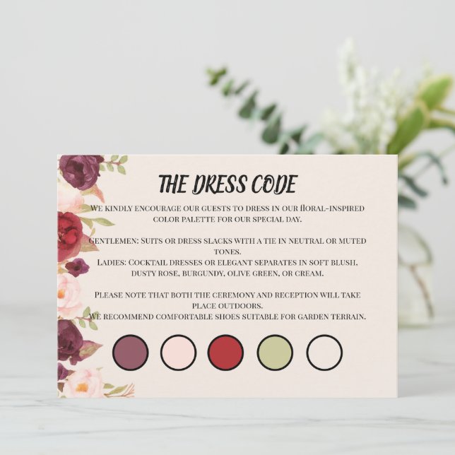 Tarjeta pequeña plana (Anverso de pie)