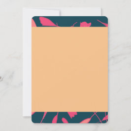 Tarjeta Pequeña Plano botánico