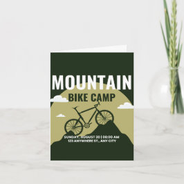 Tarjeta pequeña plegada