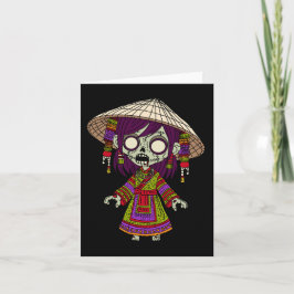 Tarjeta pequeña plegada