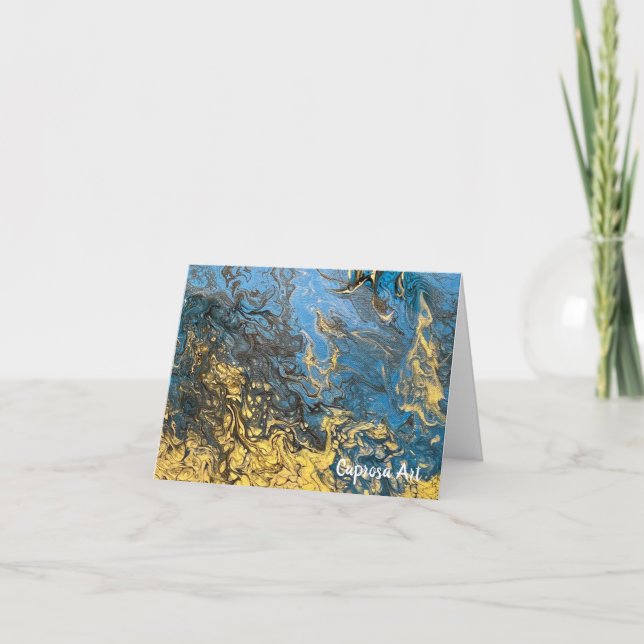 Tarjeta pequeña plegada (Anverso)