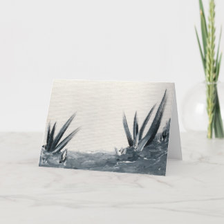 Tarjeta pequeña plegada