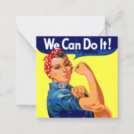 Tarjeta Pequeña Podemos Hacerlo