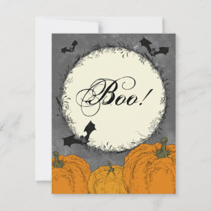 Tarjeta Pequeña Pop de Halloween para clientes