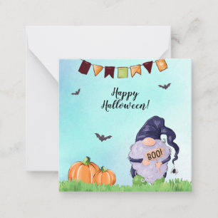 Tarjeta Pequeña Pop divertido de Halloween Feliz