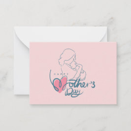 Tarjeta Pequeña Por mi asombrosa mamá