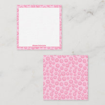 Preppy personalizada de color rosa