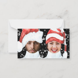 Tarjeta Pequeña PRESUPUESTO Fotos divertidas Navidades personaliza