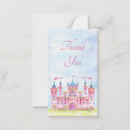 Tarjeta Pequeña Princess Gracias