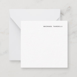 Tarjeta Pequeña Profesional Clásico minimalista