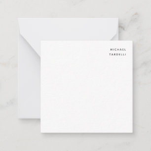 Tarjeta Pequeña Profesional Clásico minimalista