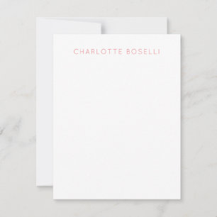 Tarjeta Pequeña Profesional minimalista elegante