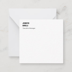 Tarjeta Pequeña Profesional minimalista moderno elegante