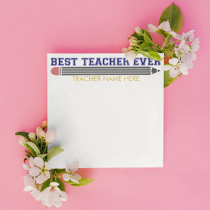 Tarjeta Pequeña Profesor Personalizado El Mejor Profesor - Regalo