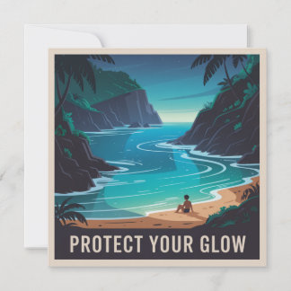 Tarjeta Pequeña Protect Your Glow