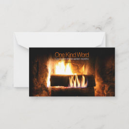 Tarjeta Pequeña Proverbio Inspirador japonés "bondad"