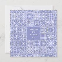 Que el "Cuarto" esté contigo Sampler Quilt Cita