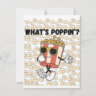 Tarjeta Pequeña Qué es Poppin’ Popcorn