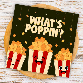 Tarjeta Pequeña Qué es Poppin’ Popcorn