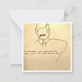 Tarjeta Pequeña ¿Quiénes Son Ustedes Cumpleaños?