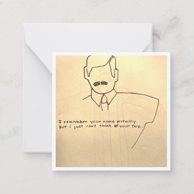 Tarjeta Pequeña ¿Quiénes Son Ustedes Cumpleaños? (Anverso)