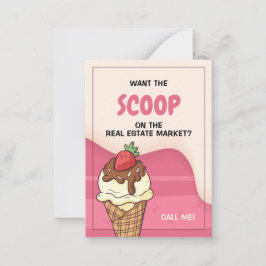 Tarjeta Pequeña ¿Quieres el verano de Scoop?