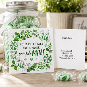Tarjeta Pequeña Referido Comple MINT Pasarse Por
