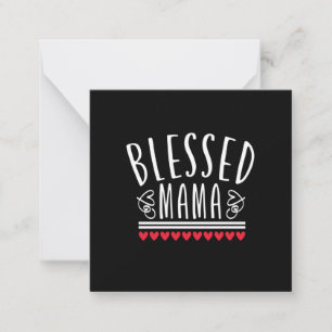Tarjeta Pequeña Regalo de Madre Mama Bendita