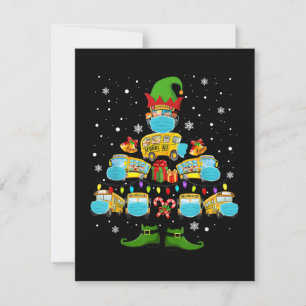 Tarjeta Pequeña Regalo divertido de Navidad para conductor de auto