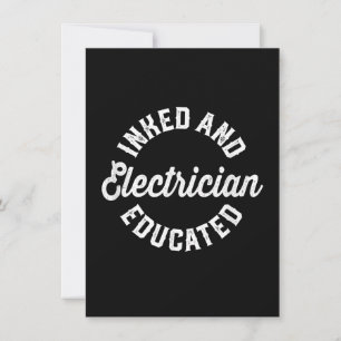 Tarjeta Pequeña Regalo Educado de Inmed y Electricista