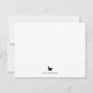 Tarjeta Pequeña Regalo para graduados de la Escuela de Farmacia Mo