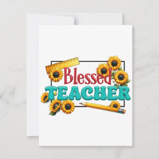 Tarjeta Pequeña Regalo para Maestro | Maestro Bendito