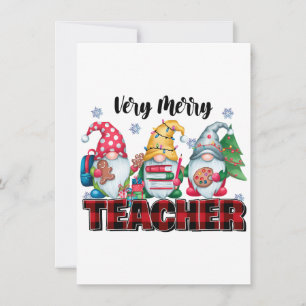 Tarjeta Pequeña Regalo para maestro Maestro muy alegre