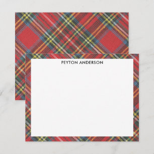 Tarjeta Pequeña Regalos económicos, Nombre, Estampado Royal Stewar