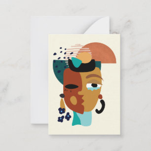 Tarjeta Pequeña Resumen de Face 2 Face Boho