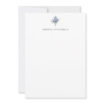 Retrato de color azul de hilo