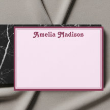 Retro Minimalista Rosa