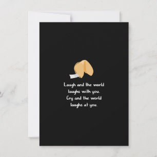 Tarjeta Pequeña Ríe y llora