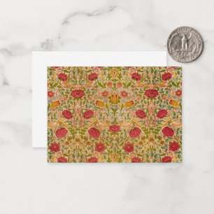 Tarjeta Pequeña Rosa, 1883 por William Morris
