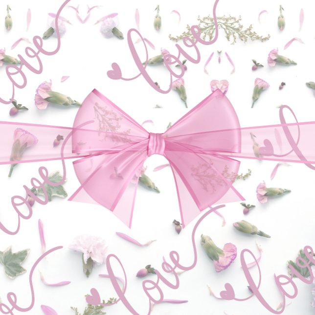Tarjeta Pequeña Rosa rosa floral Guardar la fecha Código QR RSVP (Gift Registry & RSVP)
