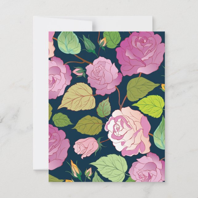 Tarjeta Pequeña Rosas 16 (Anverso)